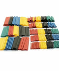 Dope 328 Pieces Heat Shrink Tubing Kit With 7 Sizes Polyolefin Cable Sleeves For Tough Wire Wraps And Flame Retardant Electrical Repairs For Engine Bays Sick For Quick Fixes Without Breaking The Bank Or Damaging Connectors, assorted size tubes