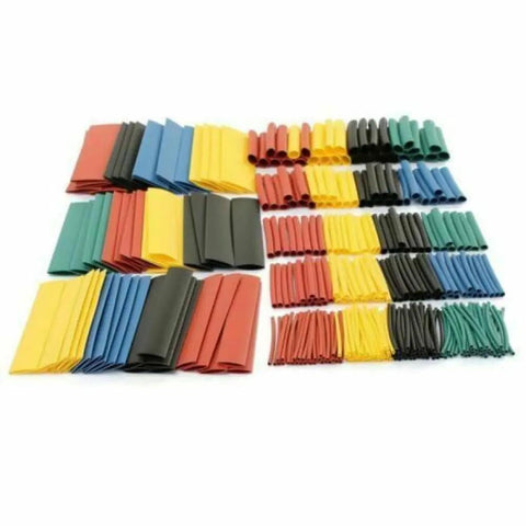 Dope 328 Pieces Heat Shrink Tubing Kit With 7 Sizes Polyolefin Cable Sleeves For Tough Wire Wraps And Flame Retardant Electrical Repairs For Engine Bays Sick For Quick Fixes Without Breaking The Bank Or Damaging Connectors, assorted size tubes