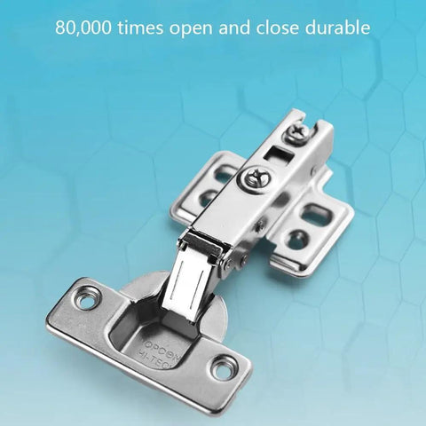Soft Close Full Overlay Cabinet Hinges For Frameless Doors Heavy Duty Concealed Cup Hinge With Adjustable Damping