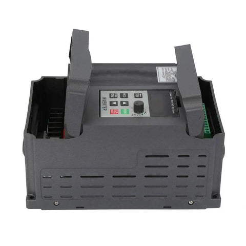 High Precision VFD Inverter For 3 Phase Motors 220V 1.5kW PWM Frequency Converter with open casing showing control panel
