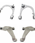 Premium Garage Ready Front Control Arms With Ball Joints No Sweat Plug And Play Assembly Kit For Cadillac CTS Rear Drive Coupe Upper Lower Replacement set of two upper and two lower control arms
