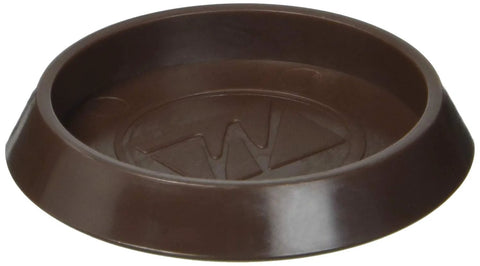 One And Eleven Sixteenths Inch Round Furniture Caster Cups For Carpet Or Hard Floors Protects Carpet From Dents Scratches