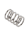 YobiLife 300 Pcs Assortment Kit Of Stainless Steel Compression Springs With 23 Various Sizes For Tough DIY Projects, Auto Repairs And Lawn Mower Fixes To Keep Stuff Tight And Working Smooth. single stainless steel compression spring close-up