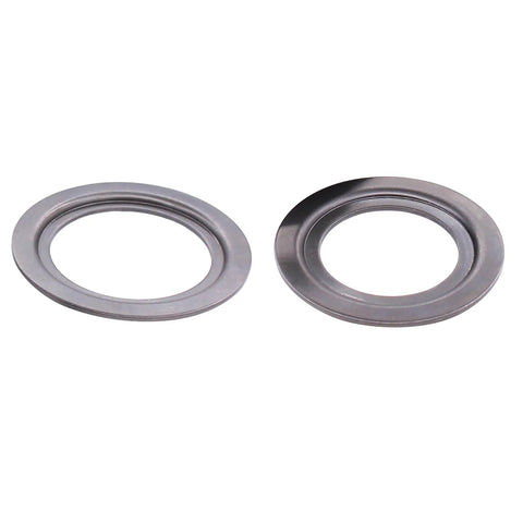 Flat-lay view of two gray rubber seals for clutch slave cylinder release bearing, Focus 2012–2014