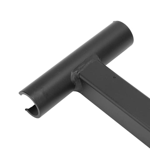Close-up of Pro Grade Heavy Duty Steel Door Hinge Adjustment Tool, 15 inch, for sagging and misaligned commercial doors.