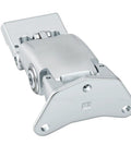 Heavy Duty Rear Door Hinge For Driver Side Crafted From Premium High Strength Steel Alloy, shown from the front angle.