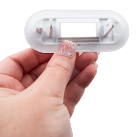 Top Load Washer Lid Lock Bezel Replacement White Bezel 4502680 Model Fits Most Major Brands Easy Install No Fuss Lid Won’t Close Or Lock Durable Plastic Construction