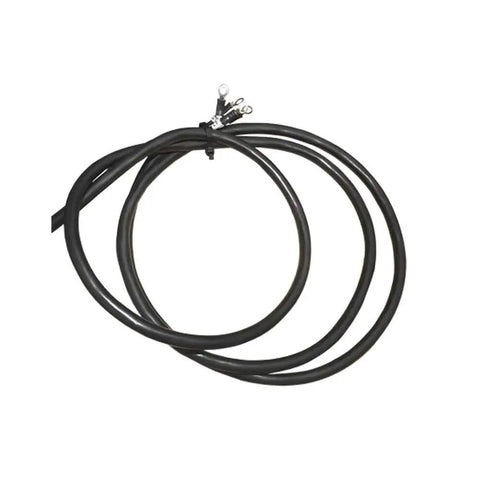 Professional Three Phase Ring Roller Pinch Roll Bender Three Horsepower Industrial Metal Tube Former For 2.75 Inch Round Square Stock Shop Fabrication Tough As Nails Workhorse That Bends Heavy Steel Pipe Like Warm Butter Without Skipping A Beat, showing coiled black tubing.