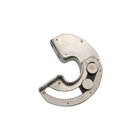 90 Degree Limit Hinge for Rotating Doors in 304 Stainless Steel Concealed Sector Slide with Precision Locking