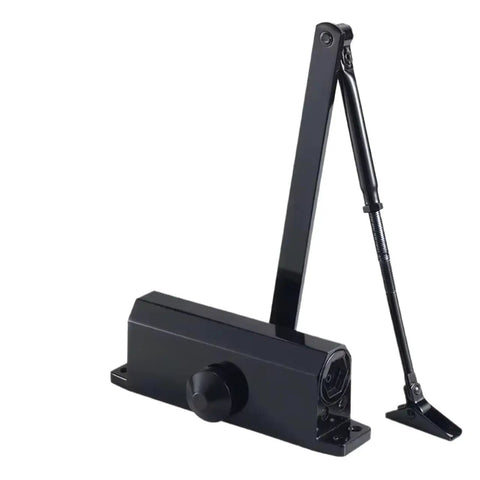 Door Closer With Adjustable Speed For 25 Kg To 85 Kg Doors Quiet Hydraulic Buffer For Soft Closing Hassle Free Mounting Heavy Duty