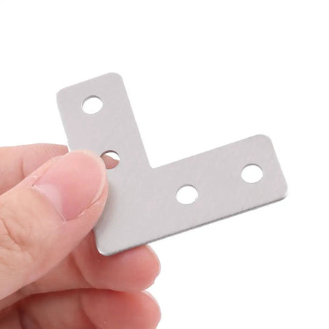Built Tough Stainless Steel Corner Braces And Angle Brackets Rock Solid Heavy Duty Shelf Supports Gonna Nail Your Furniture Assembly With This Rust Proof Four Piece Hardware Setup