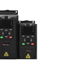 Workhorse Variable Frequency Drive VFD Converter 0.75kW 1.5kW 2.2kW 3kW 3 Phase 380V to 440V ES280 With 0 to 400Hz Output and Adjustable Current 2.5A to 7.9A Ideal for Industrial Motors and Easy Speed Control, front view