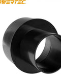 Kickass Heavy Duty Dust Collection Reducer 6 Inch To 4 Inch Hose Adapter for Shop Vacs, premium ABS material, designed for efficient airflow.