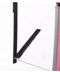 Detail of Yaton Portable Tabletop Dust Collector 725Cfm showing black filter material and steel enclosure with air intake.