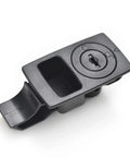 Black Cabinet Door Lock And Drawer Latch Retractable Spring Loaded Panel Lock Built To Last Heavy Duty Security Hardware XK149 2S
