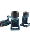 Real Deal Tool Holder Tightening Fixture ISO20 ISO30 Adapter With Precision Screw Lock And Dual Position Grip For CNC Lathe showing three sturdy alloy steel fixtures.
