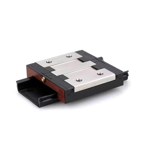 Slide module R044351301 R044351201 R044359301 R044359401, single slider carriage with sealed ball bearing, front view