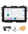 Honda Car Stereo Radio for Vezel HR-V HRV 2013 To 2022 Wireless CarPlay Android Auto GPS Navigation 9 Inch Head Unit With Bluetooth WiFi