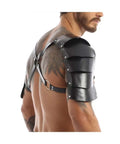 Men's Medieval Viking Gladiator Armor Set With Shoulder Pauldron Bracers Arm Guards Belt One Size Adjustable For Cosplay And LARP
