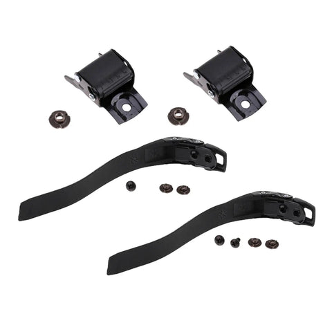 Durable Inline Roller Skate Straps Kit With Screws And Buckle Replacement Repair Accessories For Shoes Easy To Install