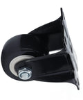 Jauarta Polyester Casters 63mm Heavy Duty Wheels with black caster wheel and stainless steel bracket detail.