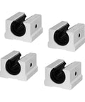 SBR20UU bearing blocks from the 2 Piece SBR20 Linear Rails 400mm With 4 SBR20UU Blocks For CNC Machines set