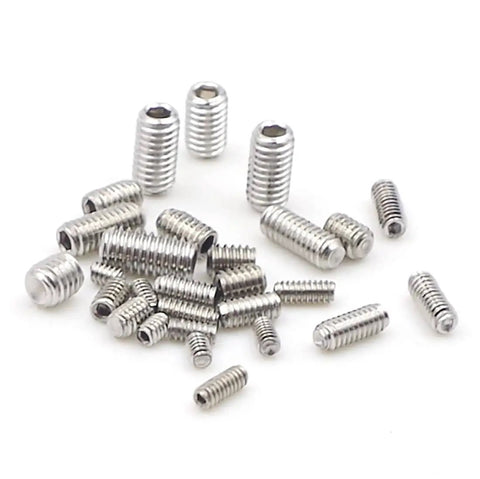 Metric Stainless Steel Internal Hex Drive Cup Point Set Screws Kit With M1.6 M2 M2.5 M3 Sizes 304 Grade Fasteners Assorted