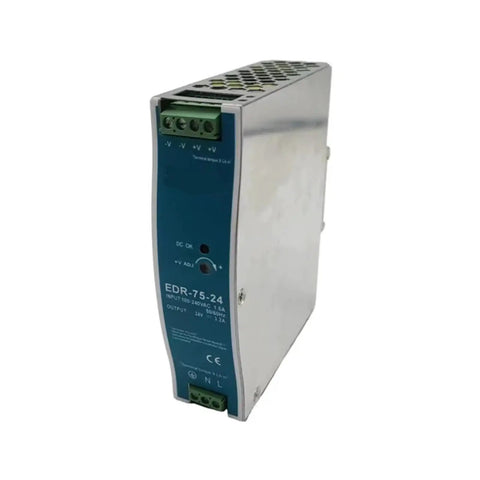 Beefy 75 Watt 24 Volt Industrial Switching Power Supply DIN Rail Mount For CCTV And LED Lighting SMPS Converter Industrial