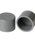 Boss Grade PVC Pipe Cap For Water Supply And Irrigation U Plug Fittings Grey 20 25 32 40 50 63 To 315mm Diameter Durable Cap DN300 ID 315mm For Pipes Tanks And Chemical Lines grey PVC glue-cap