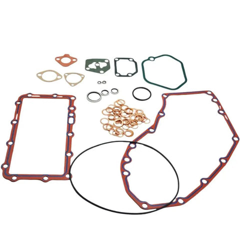 Heavy Duty Marine Power Head Gasket Set For 7 1GM Diesel Engines No Sweat Engine Rebuild Kit showing assembled gaskets and seals.