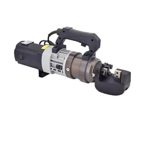 AOXHUGB Handheld Rebar Bender Electric Hydraulic Pliers Quick Cutting Tool showing a portable mini bending machine.
