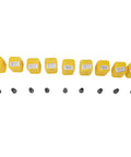 Top Tier High Speed Steel 9 Piece Collet Chuck Set For CNC Engraving Milling And Lathe Machines, featuring yellow holders and metallic collets.