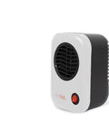 MyHeat Personal Space Heater Under Desk, Compact White, 200 Watt Office Foot Warmer That Keeps Your Feet Cozy, product front view