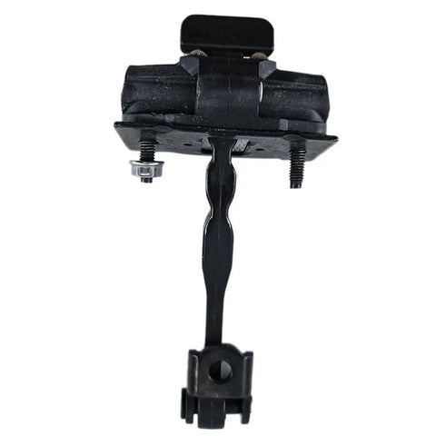 Heavy Duty Front Car Door Hinges With Check Strap Limiter For Peugeot 3008 5008 9181Q2 shown in black metal