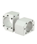 Premium DSG25H Ball Screw Set With SFU2504 2505 2510 Rods And Bearing Nut Housing For DIY Router CNC Machines Made From Solid Aluminum Alloy That Works Like A Charm, aluminum nut housing