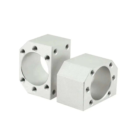 Premium DSG25H Ball Screw Set With SFU2504 2505 2510 Rods And Bearing Nut Housing For DIY Router CNC Machines Made From Solid Aluminum Alloy That Works Like A Charm, aluminum nut housing