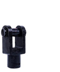 Y Joint Pneumatic Cylinder Mounting Knuckle With Female To Male Threads M27x2 M36 M42 Rod Piston Clevis Connector For Air Tool Mounting Easy Install Heavy Duty And Versatile, black metal clevis joint