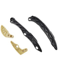 Fresh 10 Piece G4KJ Engine Timing Chain Kit For Kia Sorento Optima 2.0L Or 2.4L V6 V4 Fits Perfect With Oem Numbers 243212g111 231212ggA1 And Long Lasting Alloy Build. black and beige timing chain guides