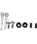 Complete Front Brake Caliper Slider Pin Kit With Rubber Bushings And Guide Boots For Easy Car Maintenance And Smooth Stopping Performance, metal pins