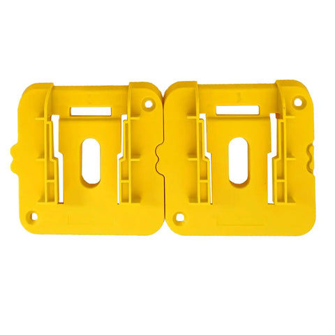 Heavy Duty Battery Holder Mounts 10 Pack For Workshop Organization With Included Hardware And Sturdy Abs Plastic Rack Compatible With 20V And 60V Cordless Tool Packs To Keep Your Bench Neat And Slick