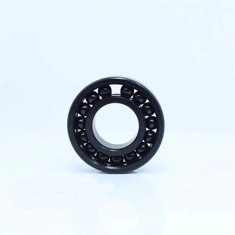 TB16002 High Temp Thin Section Bearing Full Complement Ball 15 X 32 X 8 mm showing inner view of ball arrangement for heat resistance.
