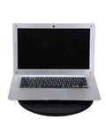Laptop on Beefy 12 Inch Heavy Duty Rotating Swivel Ball Bearing Stand For Monitors TVs Turntables And Lazy Susans With Anti Slip Rubber