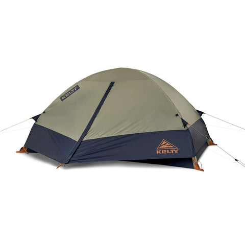 Late Start 2P Backpacking Tent for Two People, lightweight shelter with aluminum poles, waterproof fly, Quickcorner pole sleeves