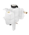 Keep Your Engine Chillin Tight With This Heavy Duty Coolant Expansion Reservoir Overflow Tank For Ford Escape Mazda Tribute Mercury Mariner V6 Three Point Zero Liter Vehicles, clear plastic design with pipes.