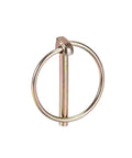 Self Locking Steel Dowel Pin Kit With 5x40mm 6x45mm 8x50mm And 10x45mm Pins, Zinc Plated Metallic Finish, Perfect For Boat Trailers And Tractors, Rust Resistant Spring Lock Pins For Quick And Solid Fit. Self-locking steel dowel pin with ring