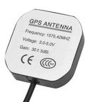 Active Car GPS Antenna With SMA Male Connector Waterproof Magnetic Mount Three Meter Cable featuring specifications.