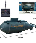 Pool Ready Remote Control Submarine With 6 Channel 2.4G Capable Mini RC Sub Model For Ages 16 Plus with remote and packaging
