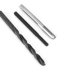 Top Notch Jiawu Thread Repair Kit 1/4-20 UNC For Auto And Electrical Gear Fixes Damaged Screws Fast With Stainless Steel Sleeves Built To Last Heavy Duty Insert Tools That Bring Your Machinery Back From The Dead And Keep Everything Running Smooth Without, 1/4-20 UNC tap, drill bit, and insert tool on white background