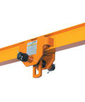 Beefy 2 Ton Push Beam Trolley Adjustable For I Beam Flange Width Four To Eight Inches Fits Standard Or Wide Flange Track