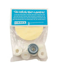 Packaged Krux Skateboard Truck Bushings Set 92A White For Most Standard Trucks Includes Upper And Lower Bushings Pivot Cups Washers